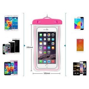 Pvc Luminous Waterproof Bag For Mobile 5