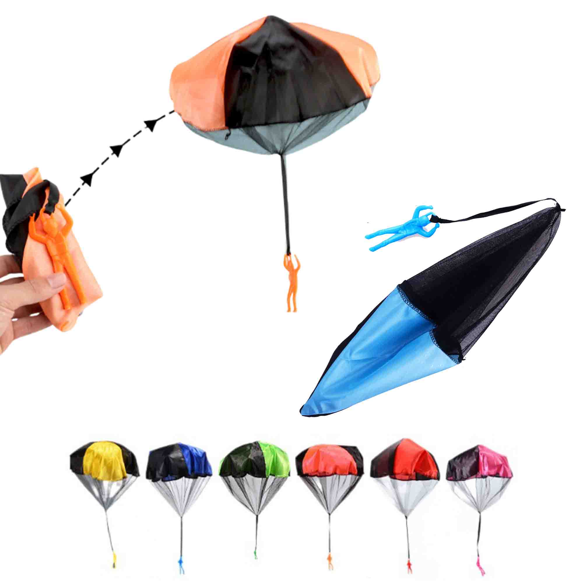 Hand Throwing Parachute Toys 2