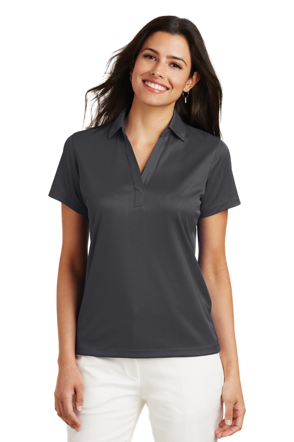 Port Authority Women's Performance Fine Jacquard Polo. L528 56