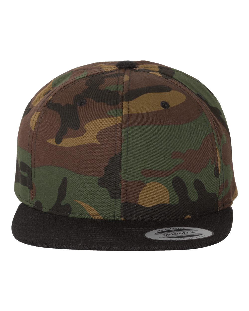 Premium Flat Bill Snapback Cap - 6089M 135