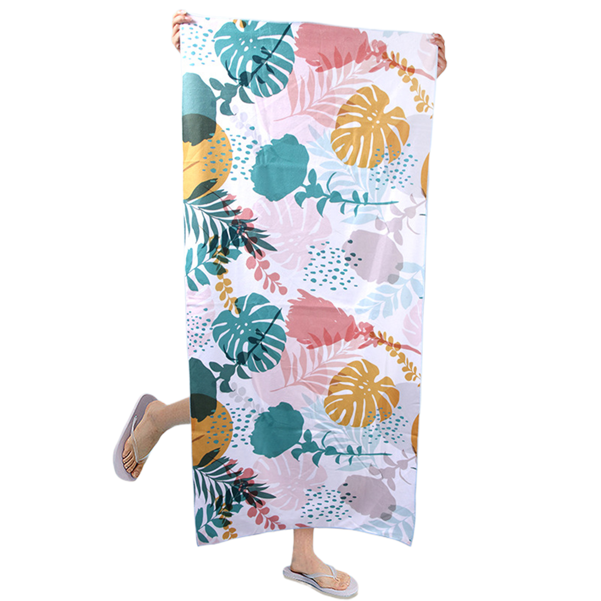 MOQ50 Custom Quick-Dry Microfiber Beach Towels 4