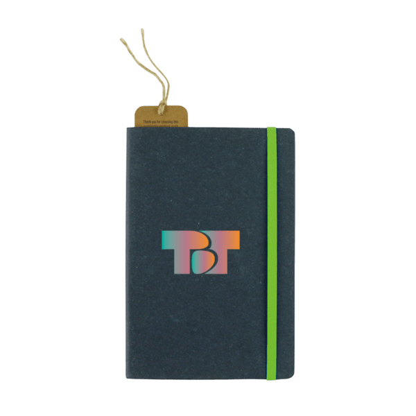 Recycled Bonded Leather Softcover Notebook 21