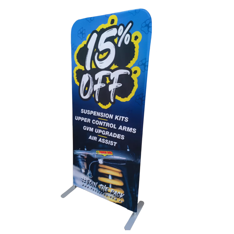 Customizable Fabric Banner Stand 2
