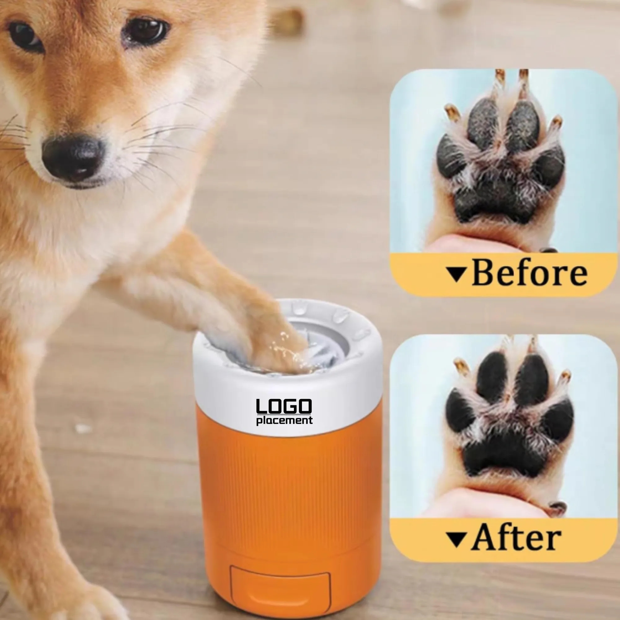 Manual Pet Paw Cleaner - Easy - Use Design For Home 4