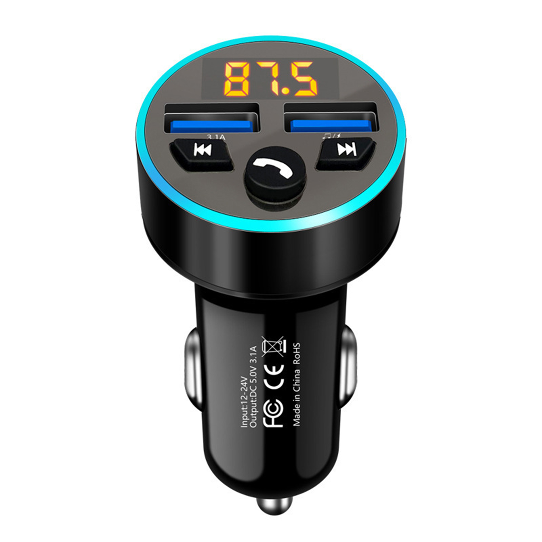 Bluetooth FM Transmitter for Car 2