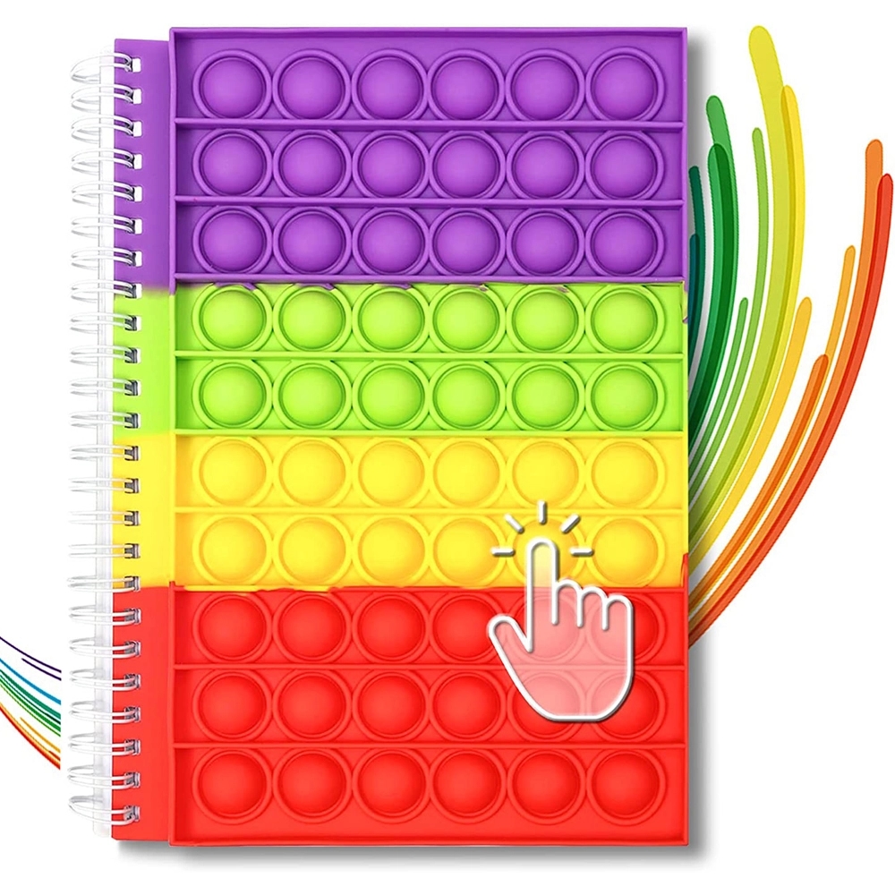 Hot Selling Rainbow Notebook Portable for School 2