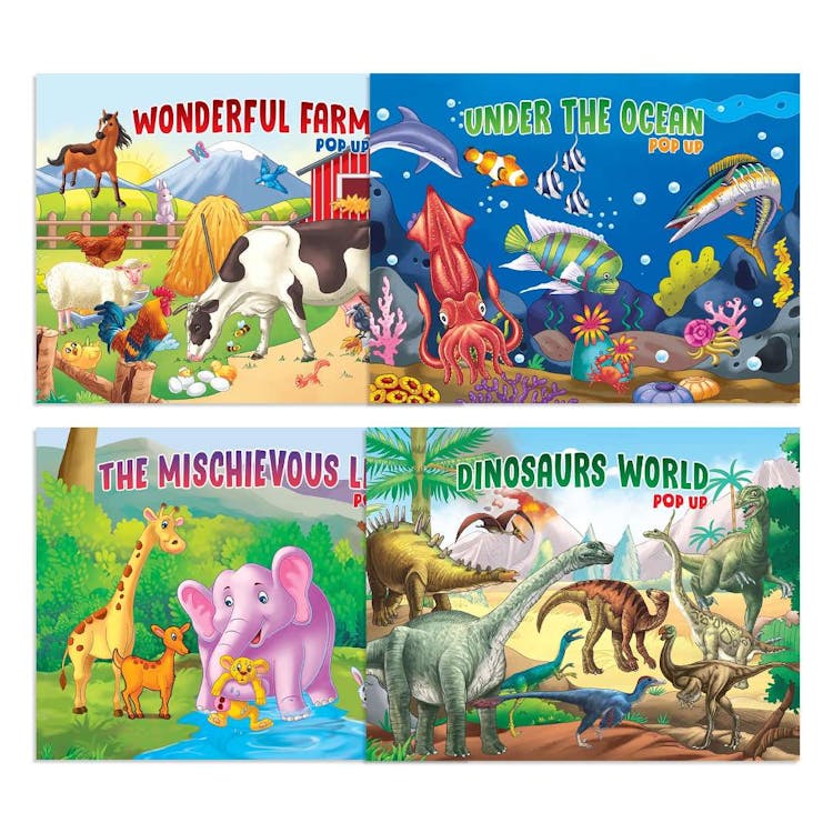 Pop-Up Animal Books - Assorted Themes 1