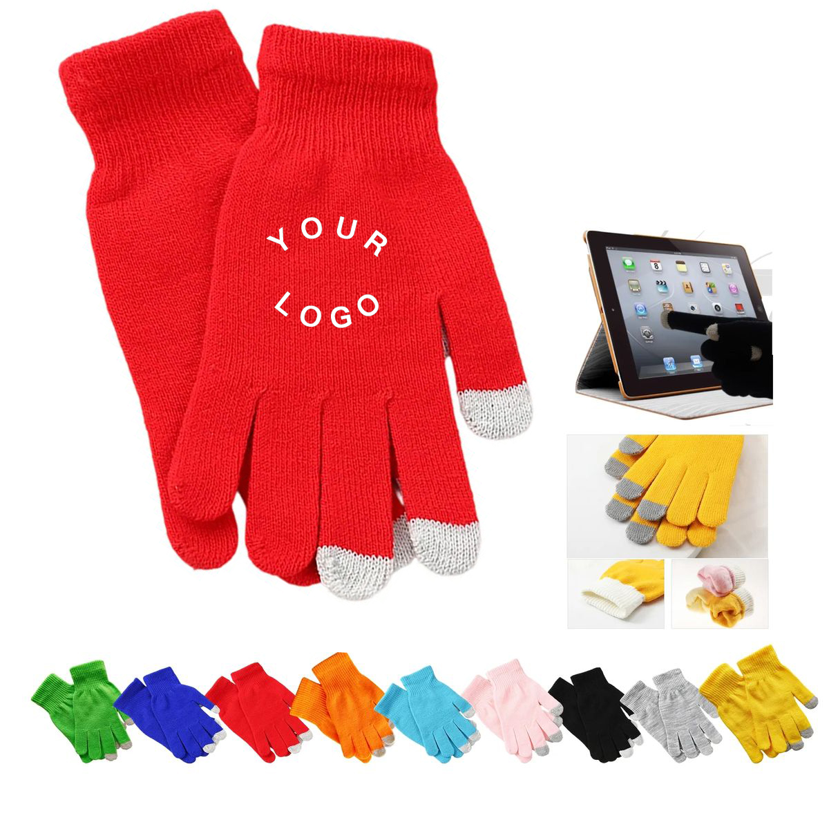 Acrylic Winter Gloves for Touchscreen Devices 9