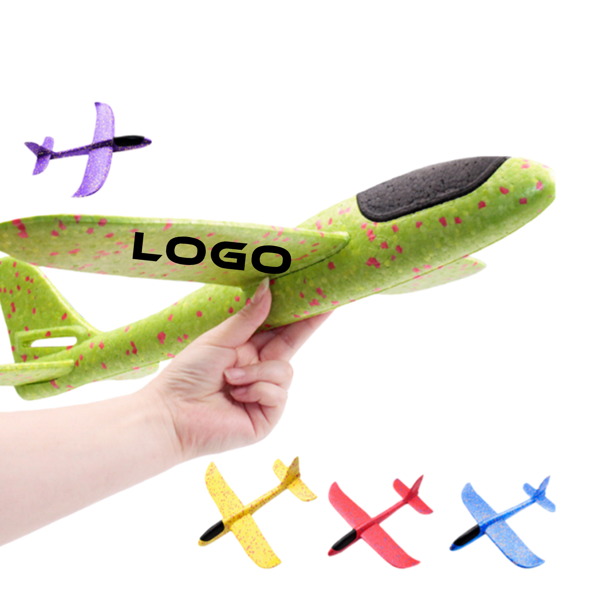 Throwing Foam Glider Airplane 3