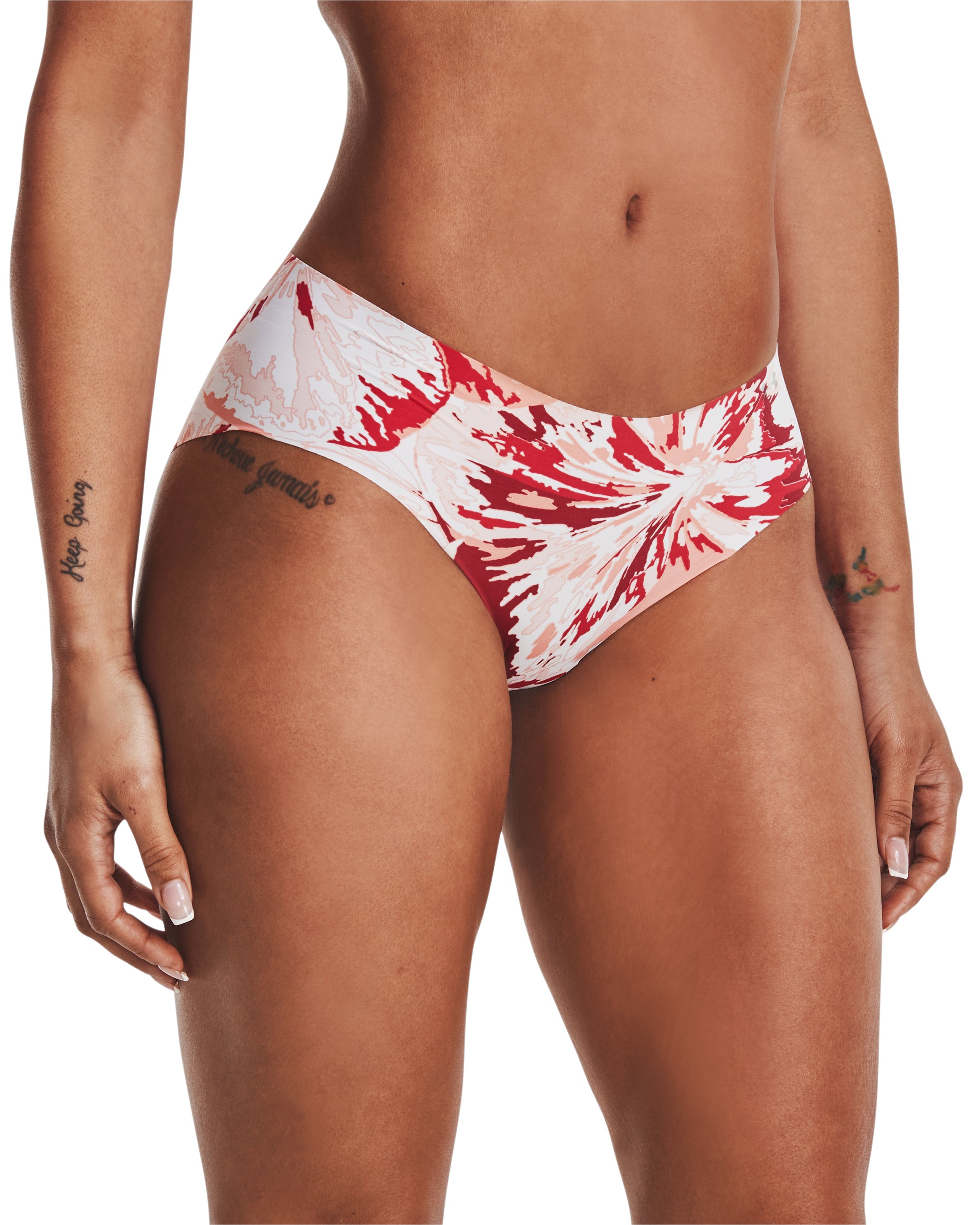 UA Pure Stretch Printed Women's 3-Pack Hipster 3