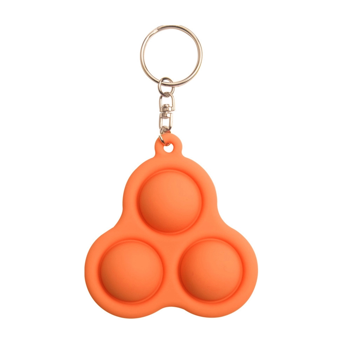 Stress Relief Bubbles Fidget Toys Silicone Keychain 10
