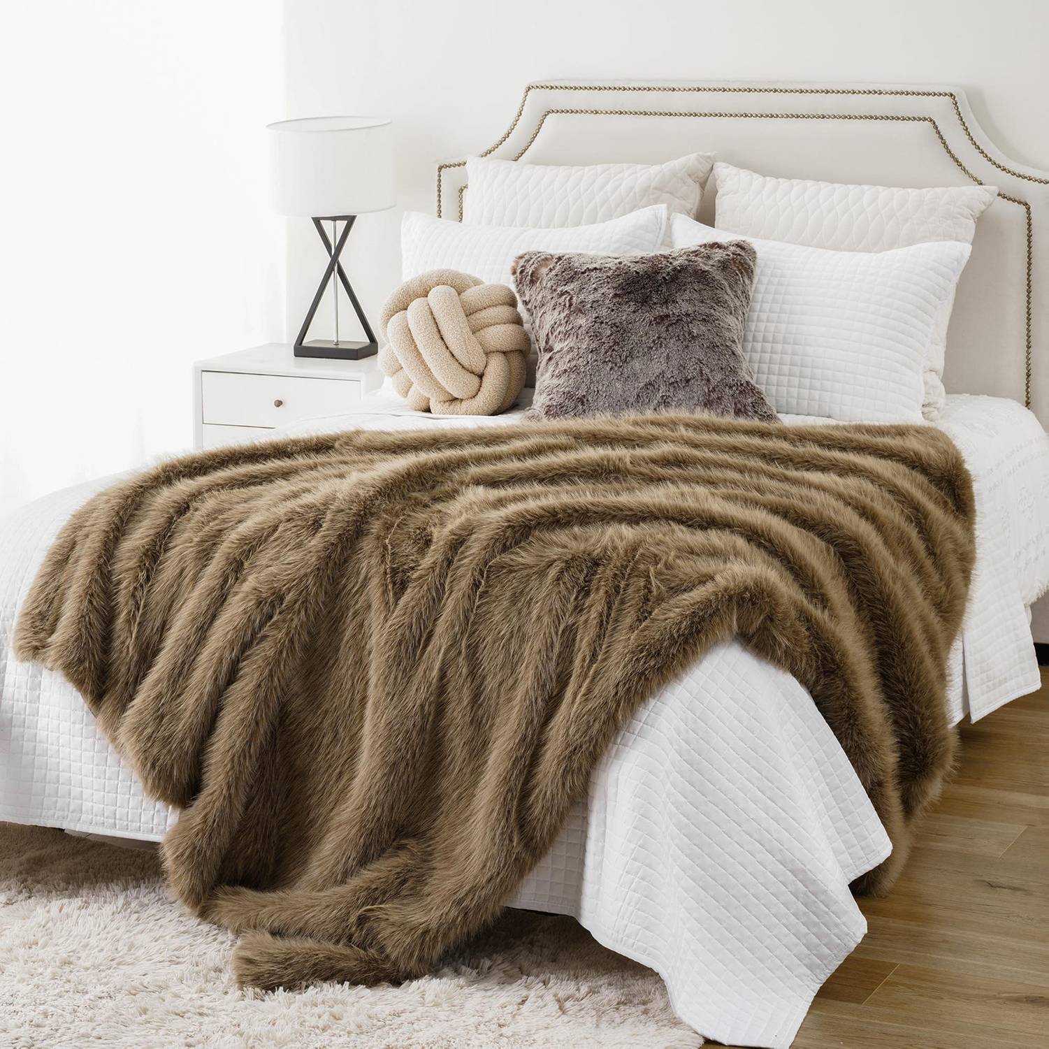 Faux Fur Warm Throw Blanket 5