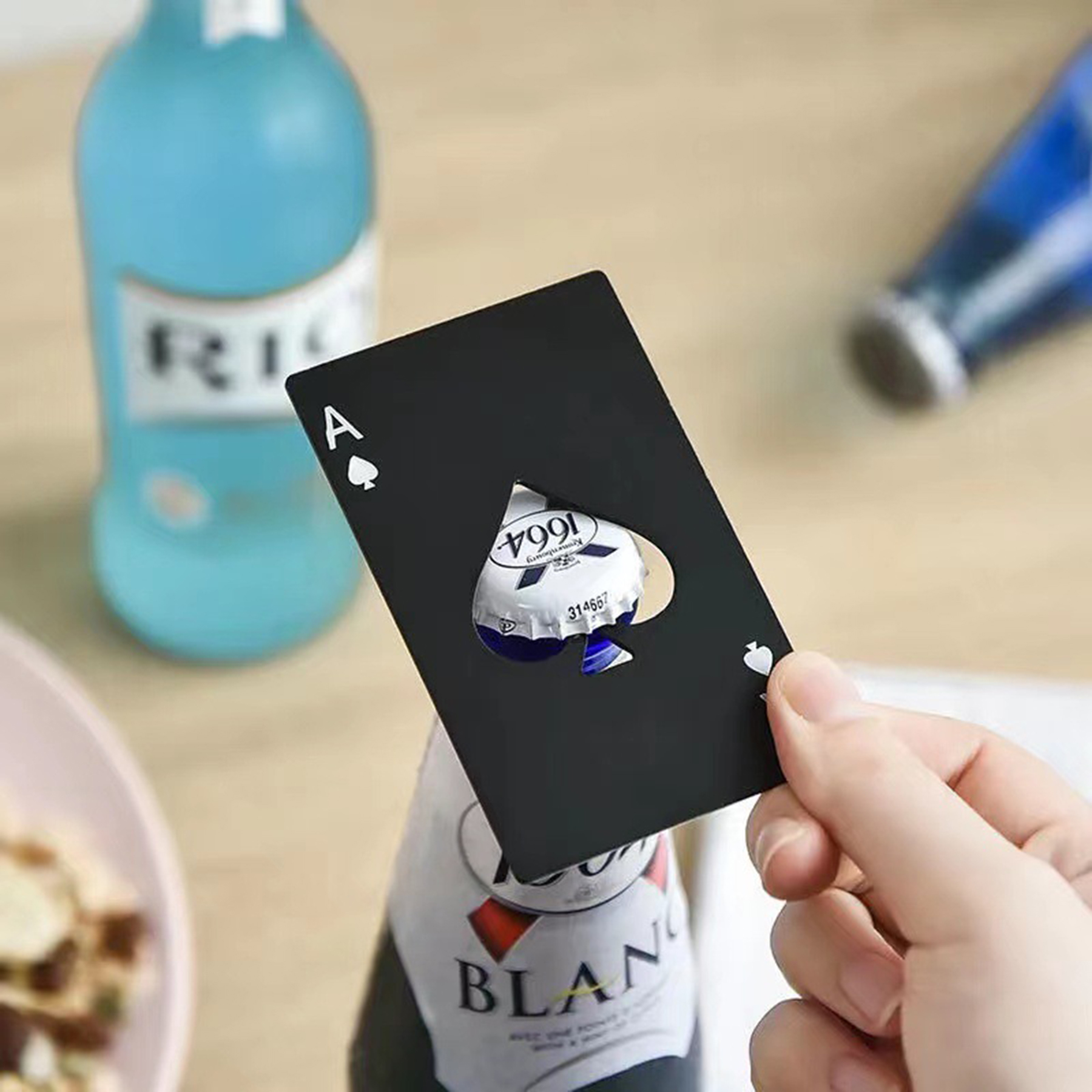 Stainless Steel Poker Bottle Opener 3