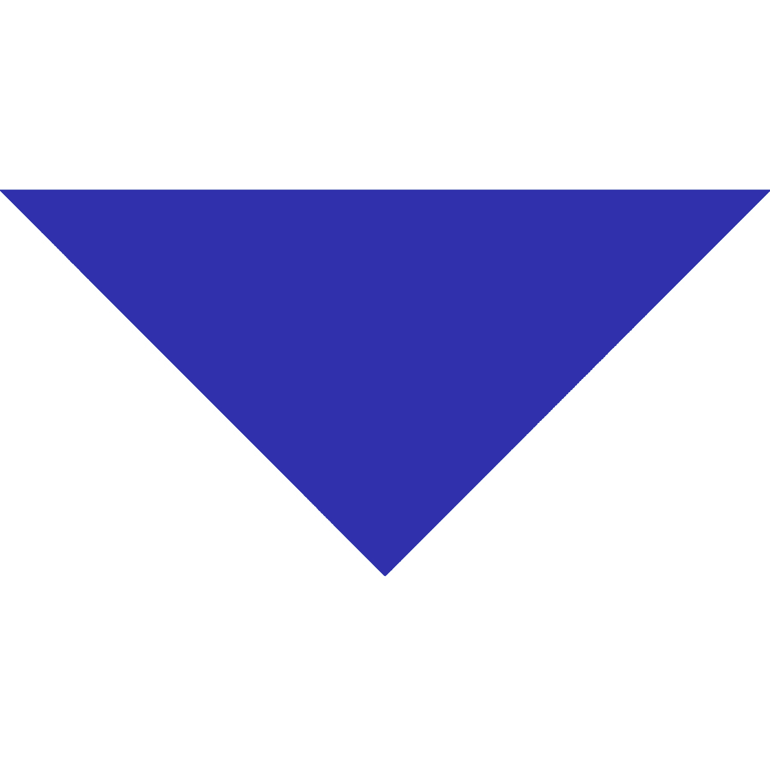 Small Triangle Pet Bandana w/ Screen Print 19