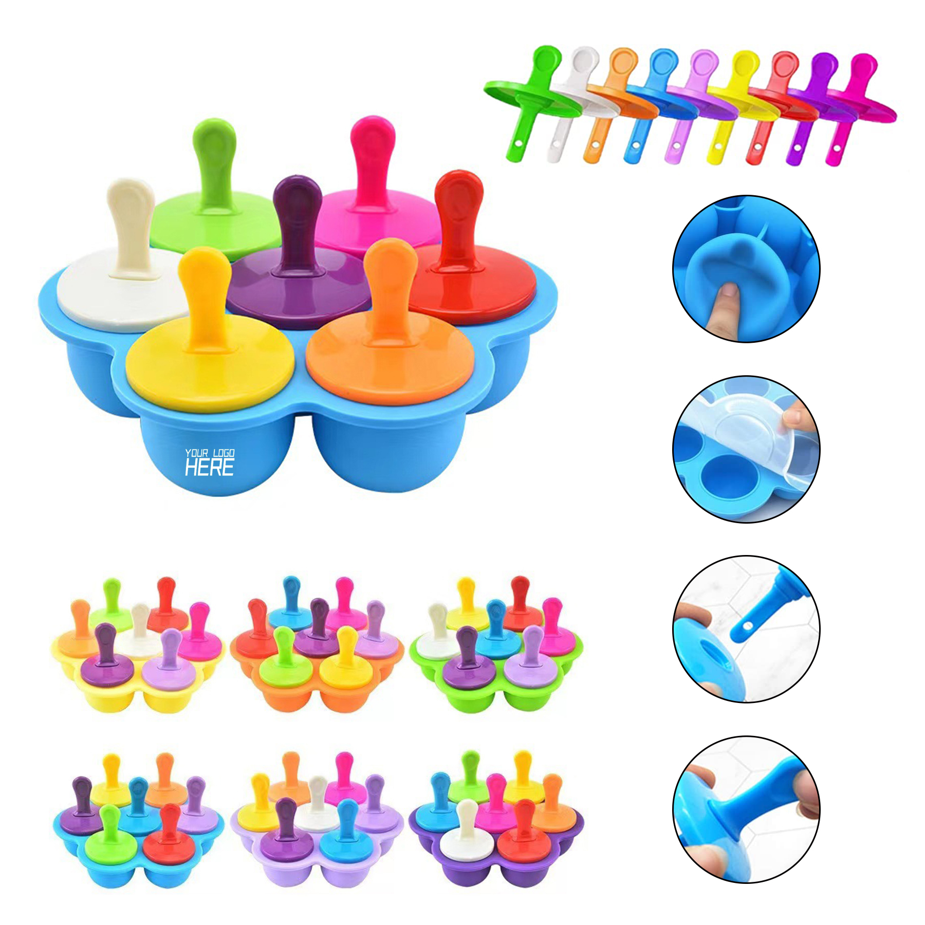 Silicone Popsicle Mold 1