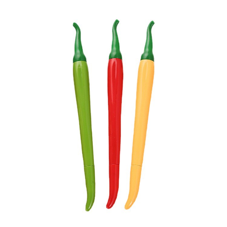 Custom Cute Chili Shape Gel Pen 3