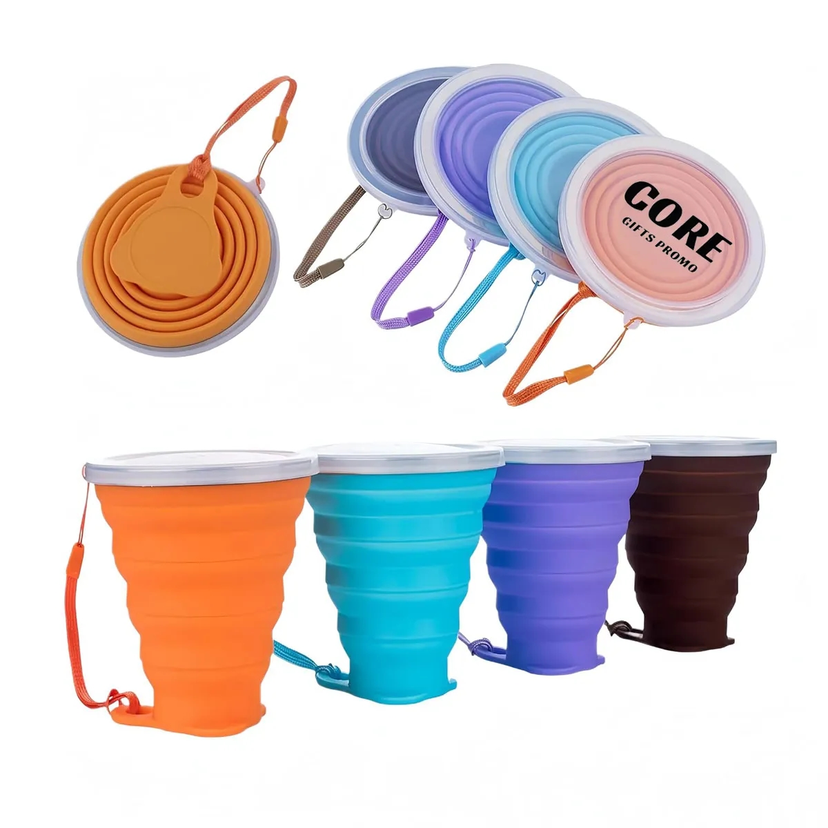 9oz Silicone Collapsible Travel Cup 3