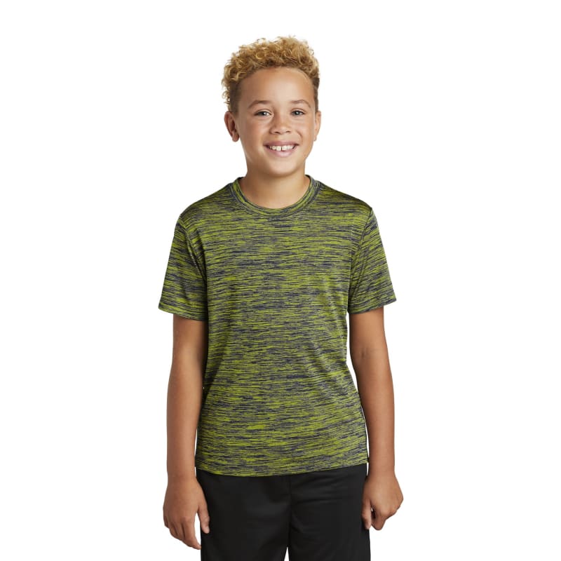 Sport-Tek Youth PosiCharge Electric Heather Tee. 32