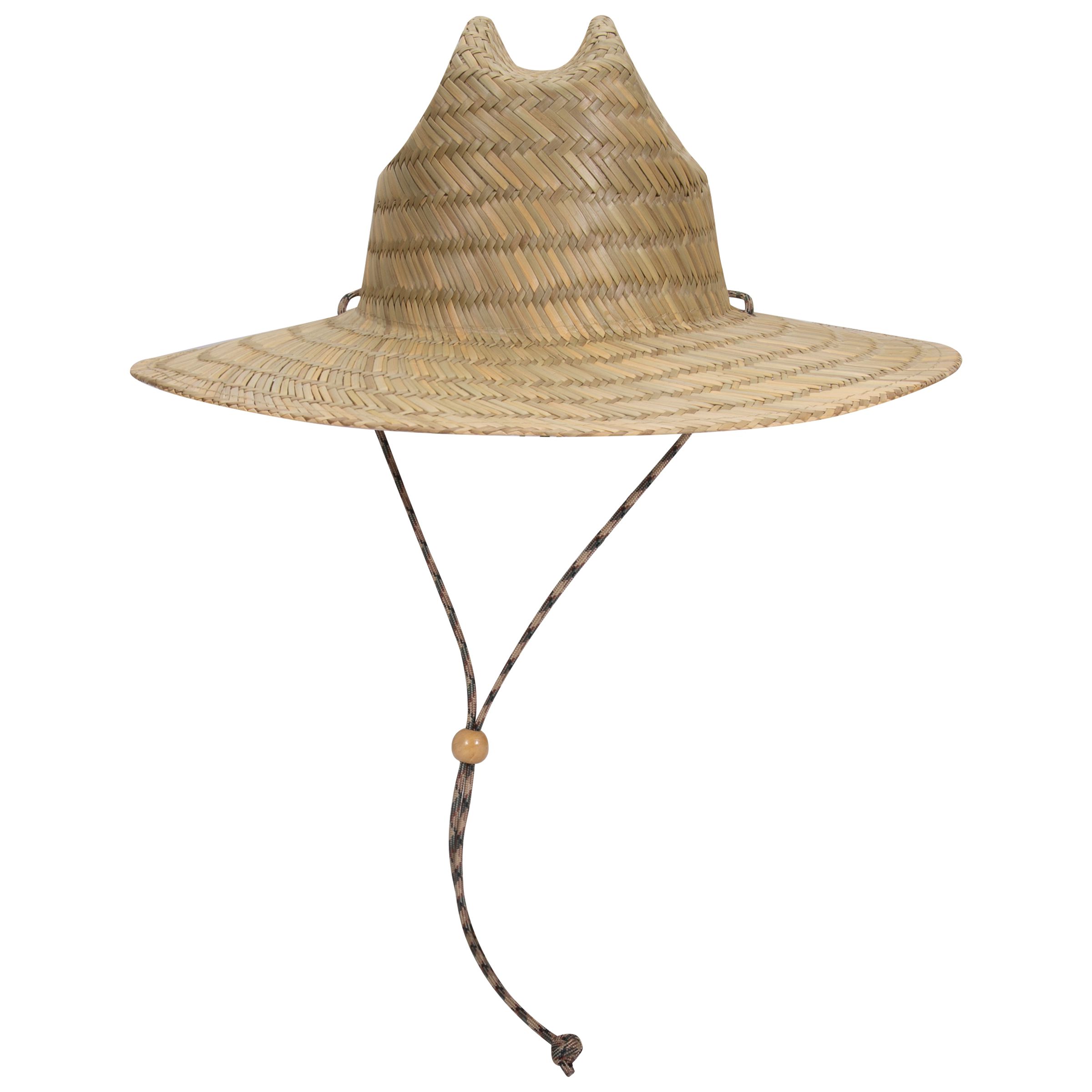 OTTO CAP® Straw Lifeguard Hat w/ Adjustable Cord 8