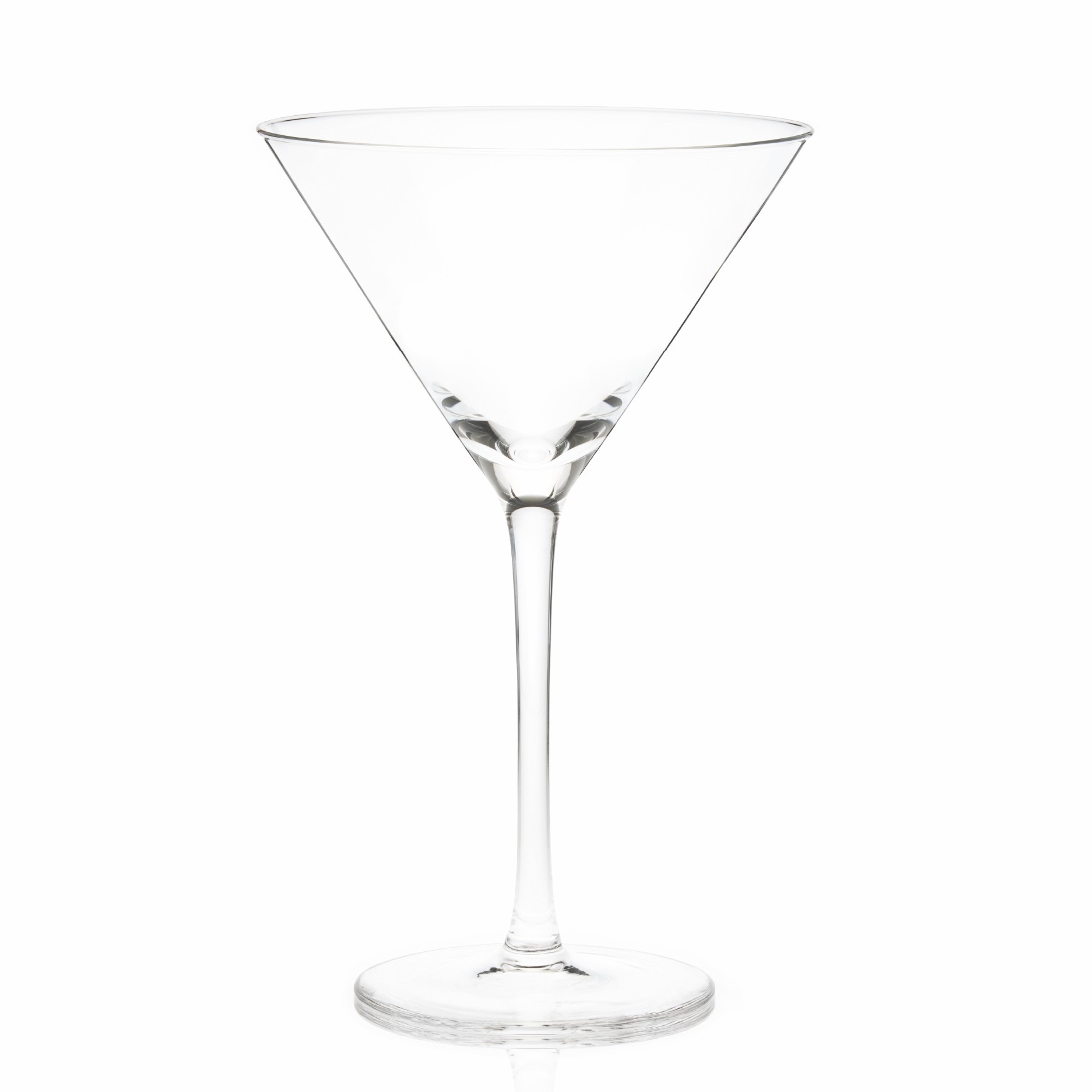 Viski® Stemmed Crystal Martini Glass, set of 2 3