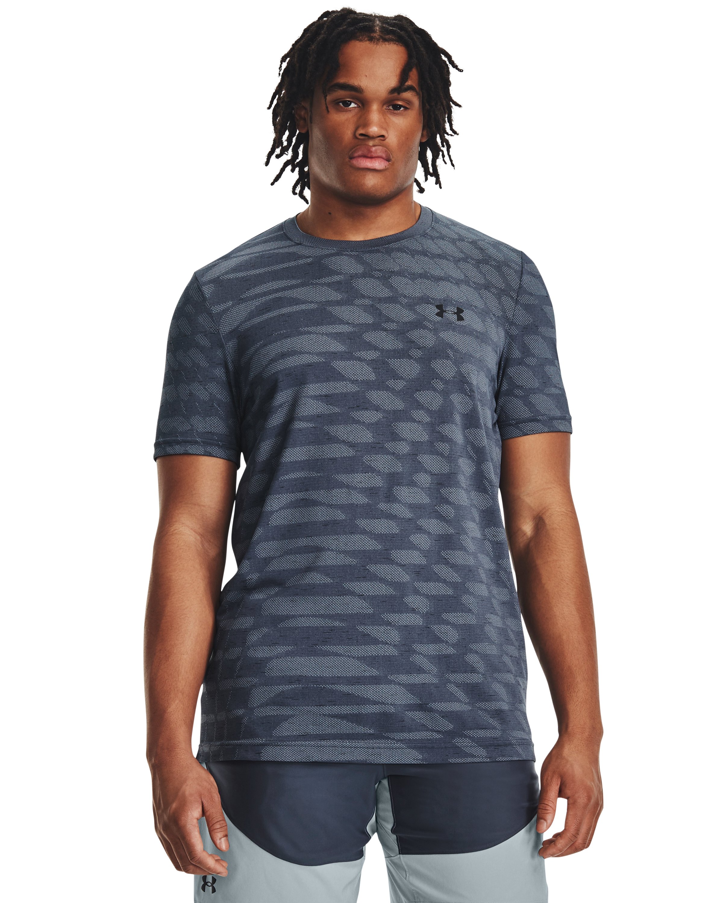 UA Seamless Ripple Men's Short Sleeve 4