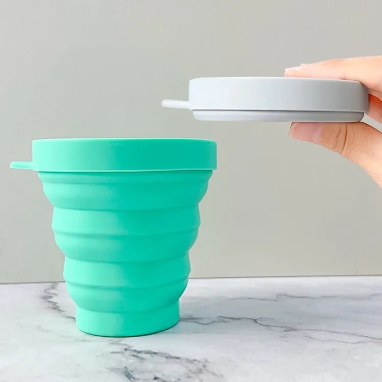 3.4 oz. Silicone Folding Cup 4