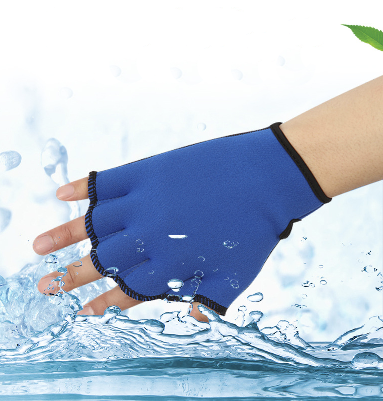 Unisex Nylon Swim Water Resistant Gloves for Swim and Diving 5