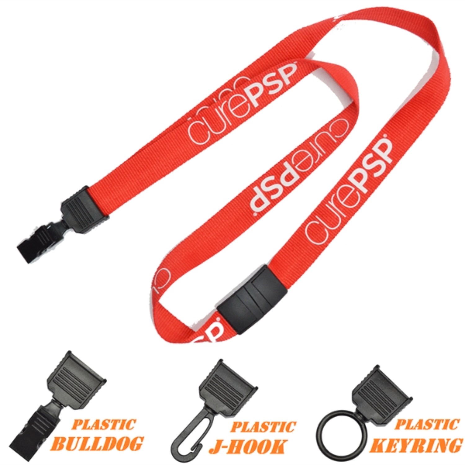 Quick Release Safety Lanyards w/ FREE Plastic Attachment 1