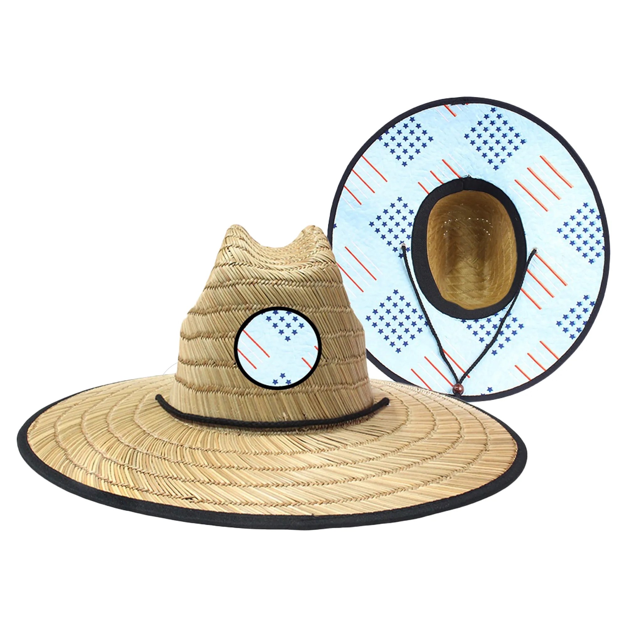 A Straw Sunshade Hat MOQ 50PCS 5