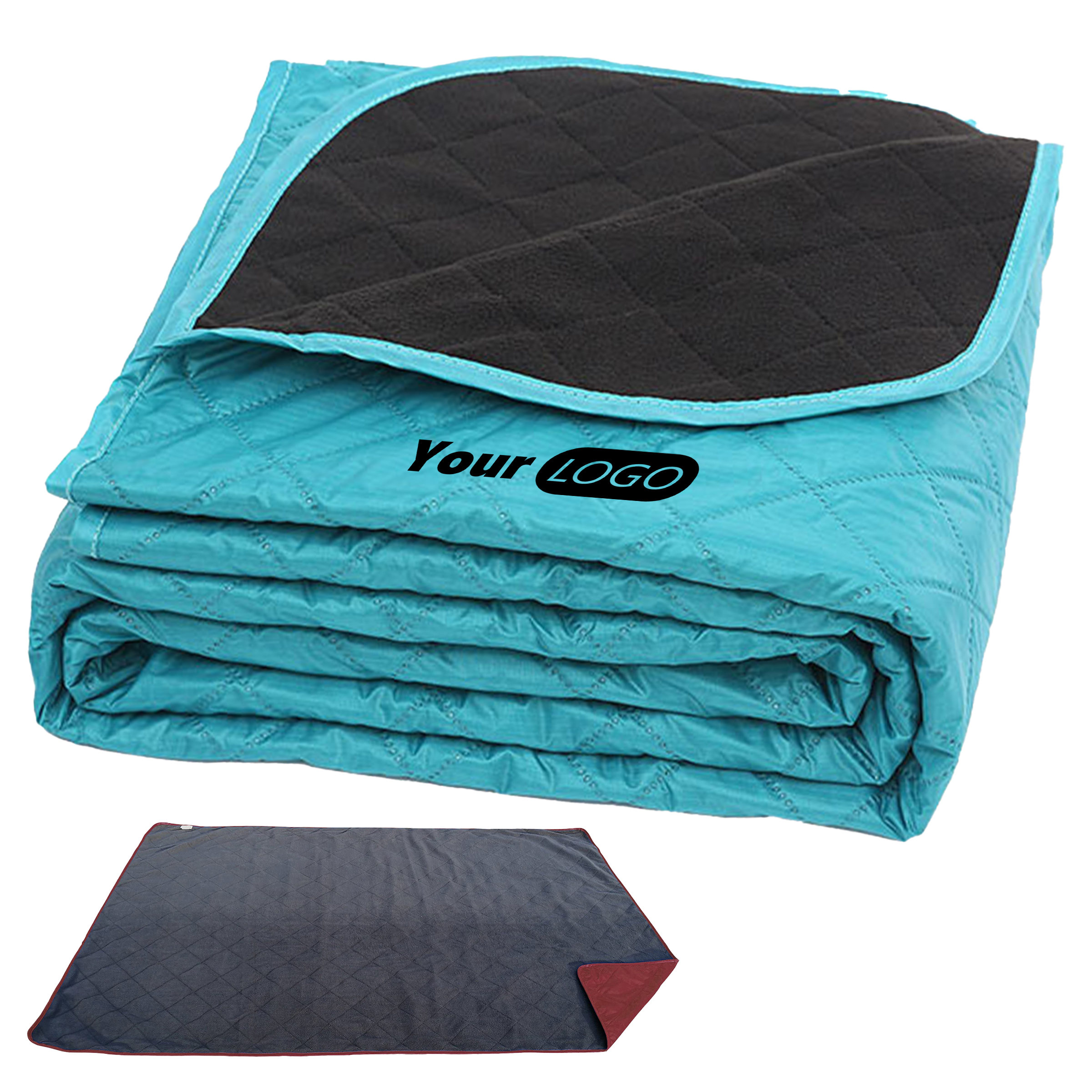 Polyester Picnic And Camping Blanket With Waterproof Layer 2