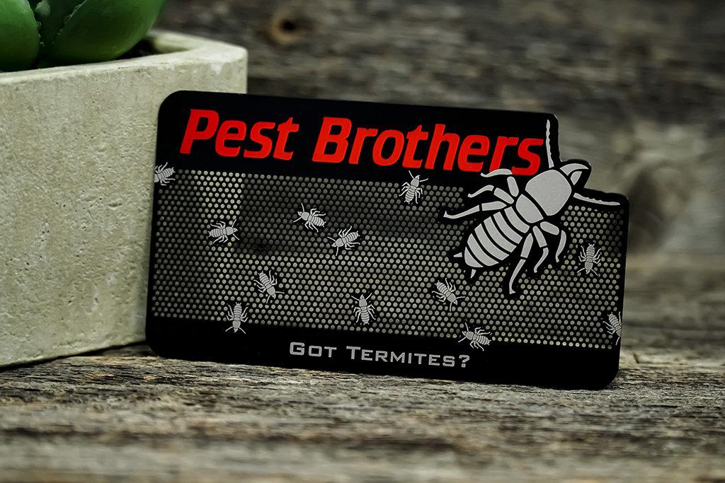 Black Metal Business Cards 48