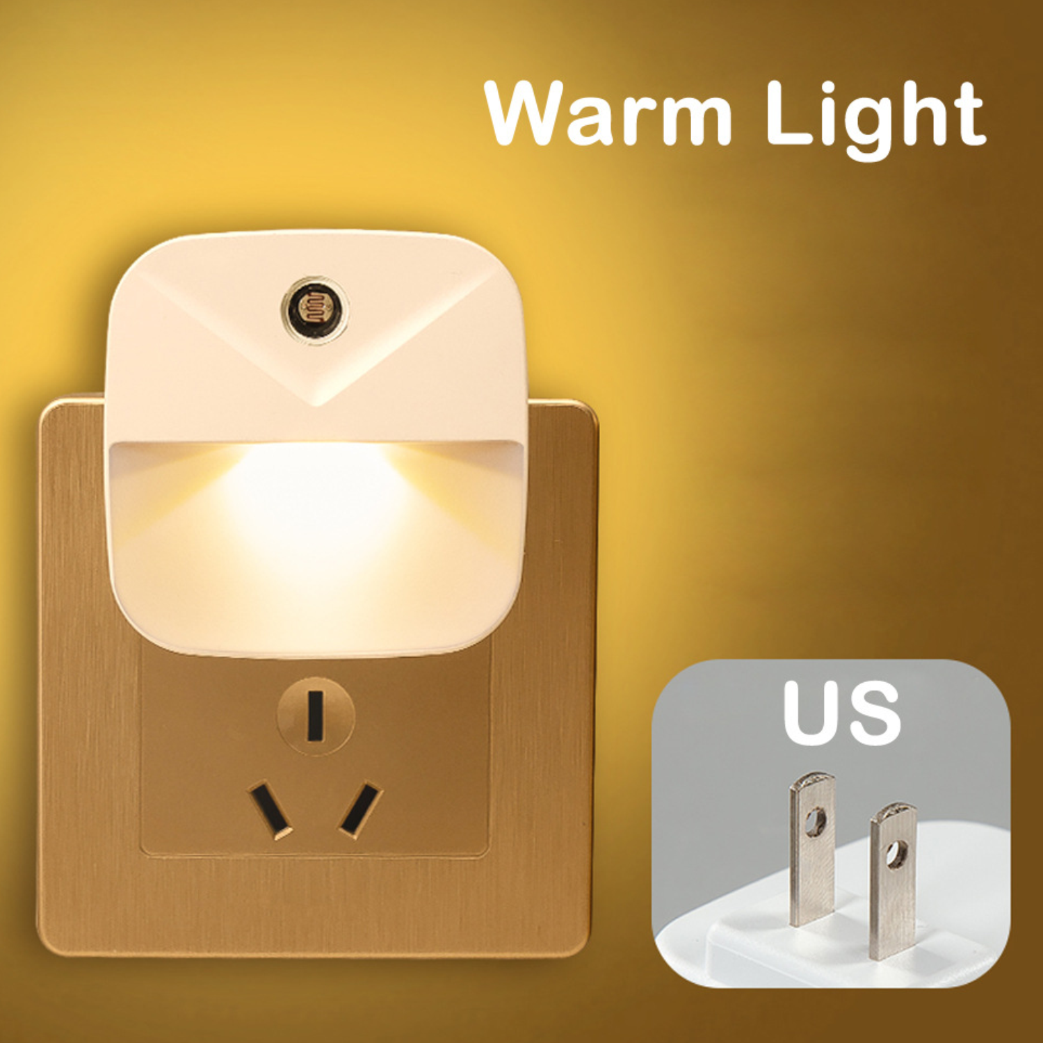 LED Plug-in Auto Sensor Night Light 6