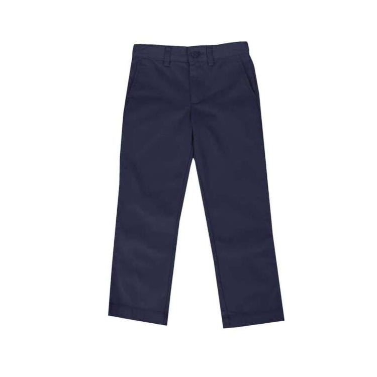 Boys' Slim Fit Uniform Pants - Navy Assorted Sizes 2
