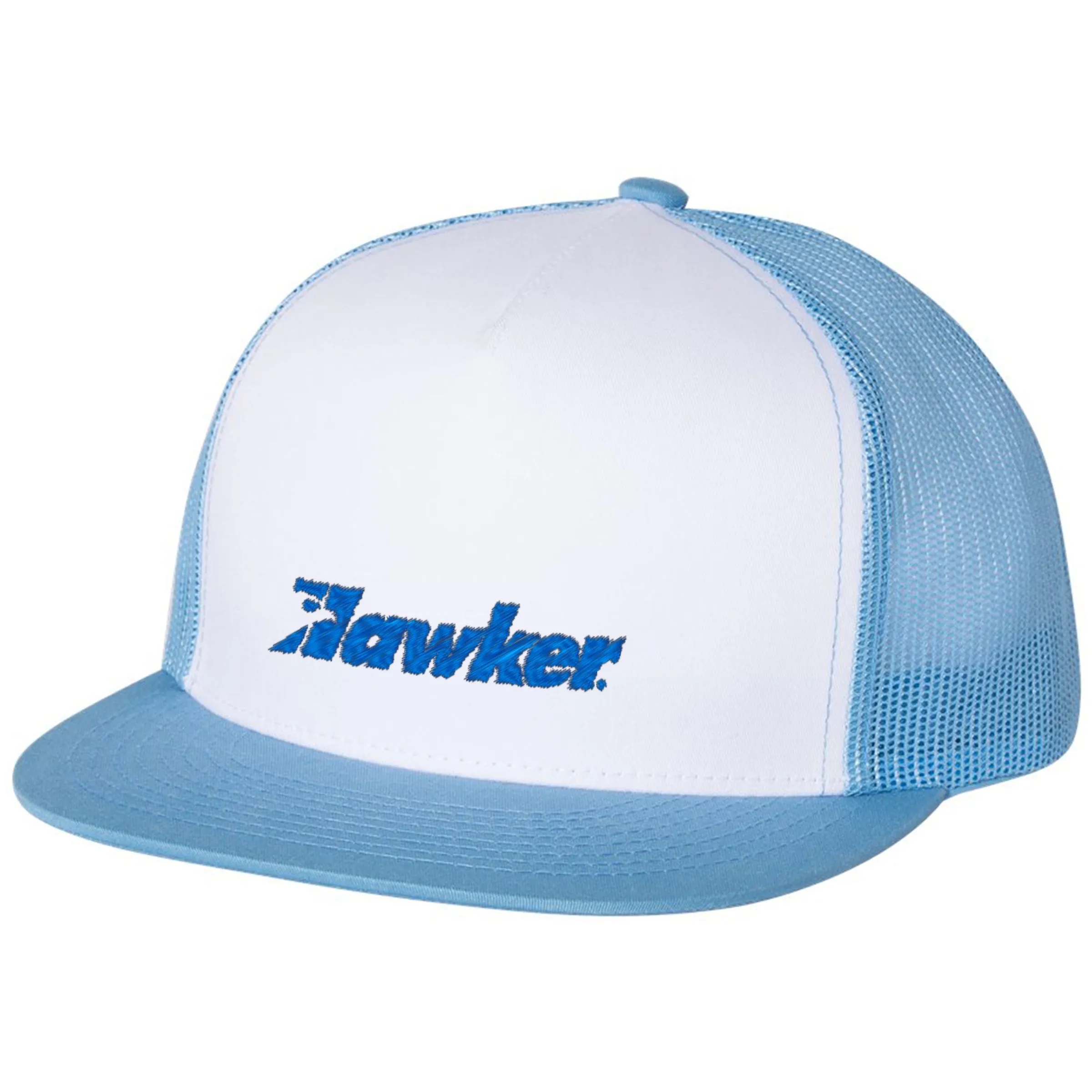 YUPOONG-CLASSIC FLAT BILL TRUCKER CAP