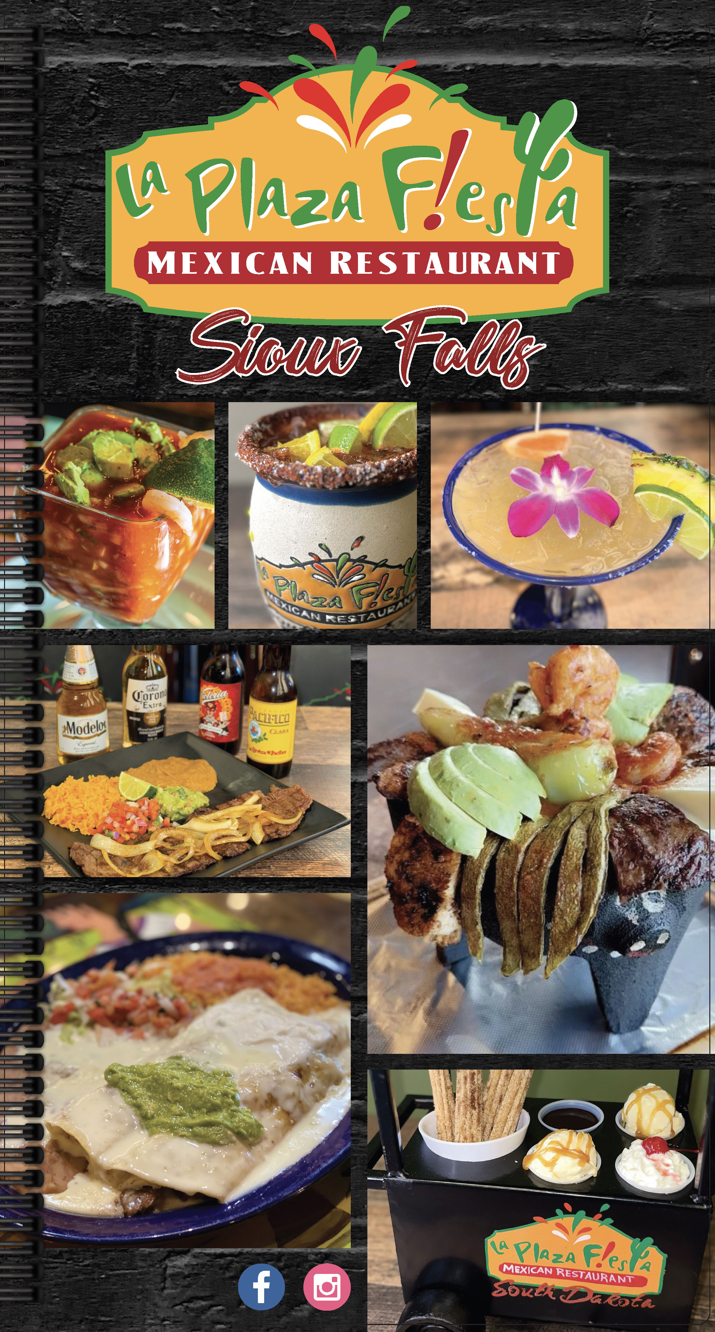 Menu, Spiral Bound Large (10" x 13.875") 1