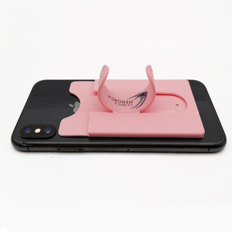 Silicone Card Holder w/Cell Phone Stand 9