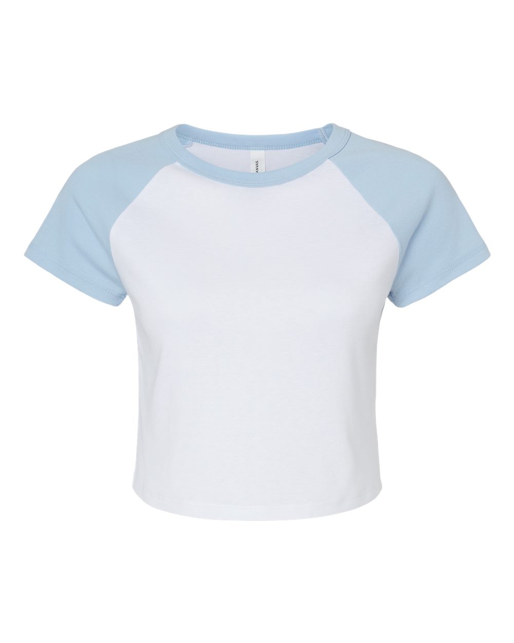 Women's Micro Rib Raglan Baby Tee - 1201 7