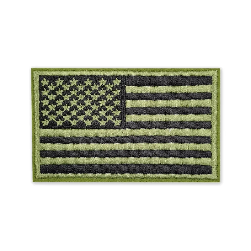 Custom Embroidered USA Flag Patches 4