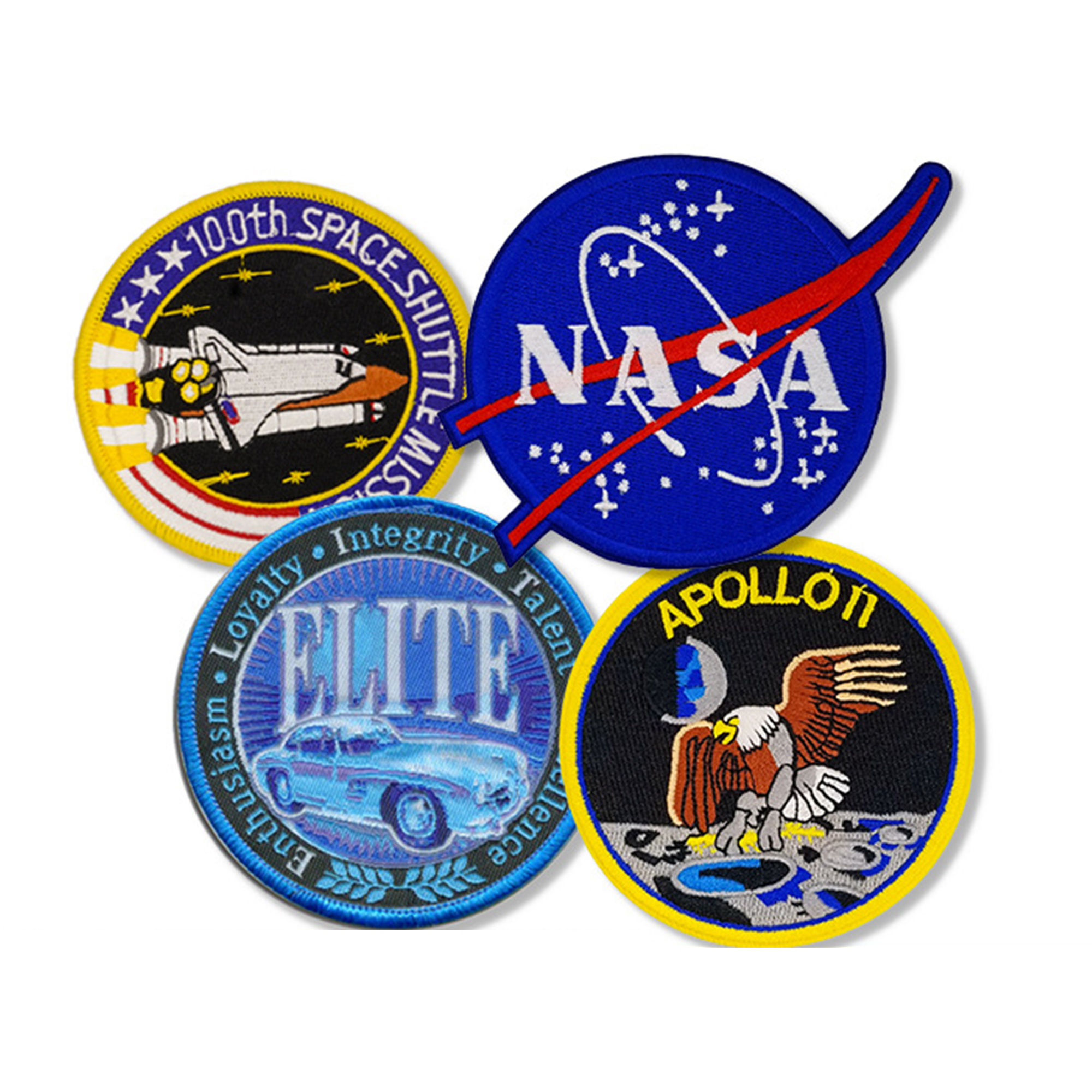 Custom Full color Embroidered Patch 3