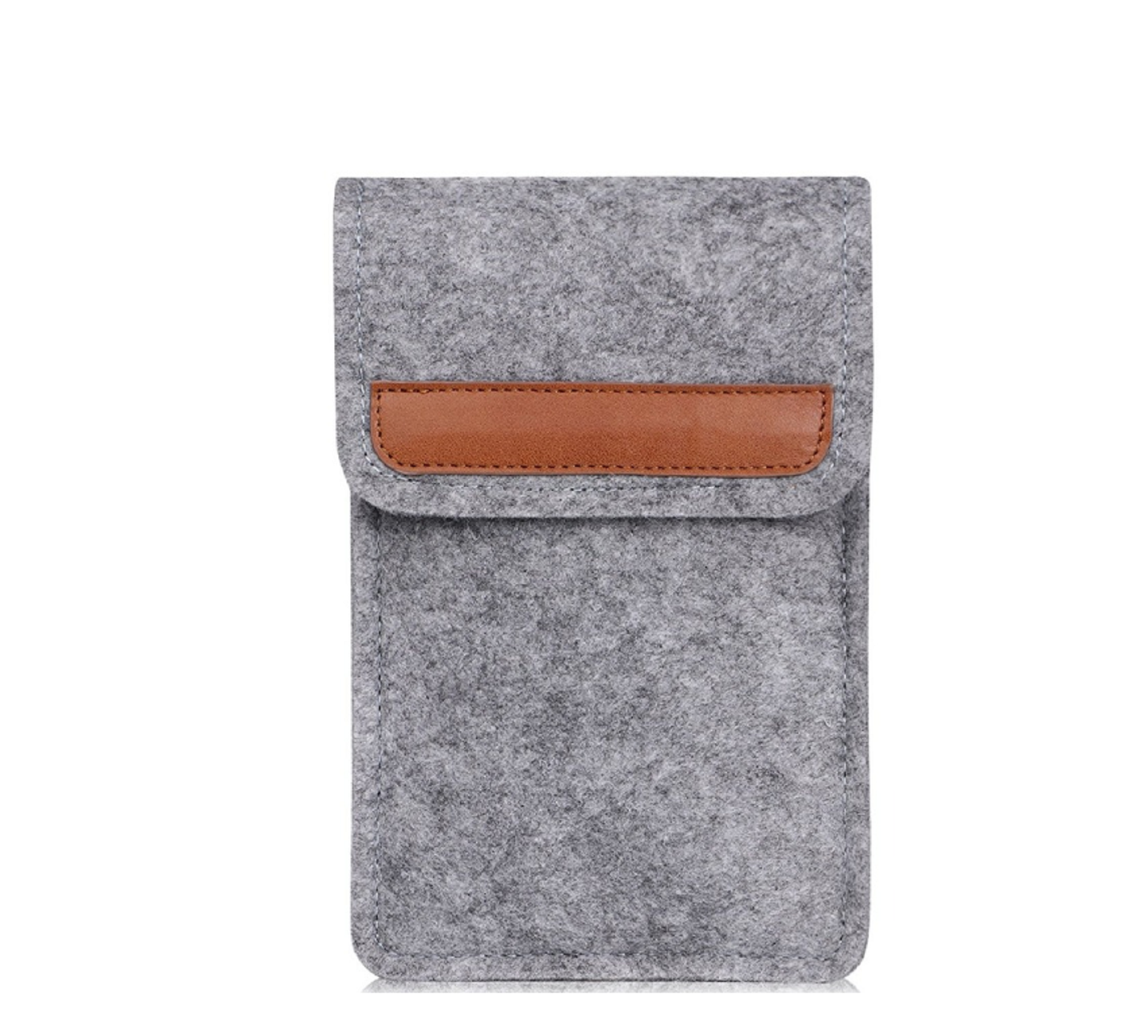 6 inch Multi-functional Felt Phone Pouch 5