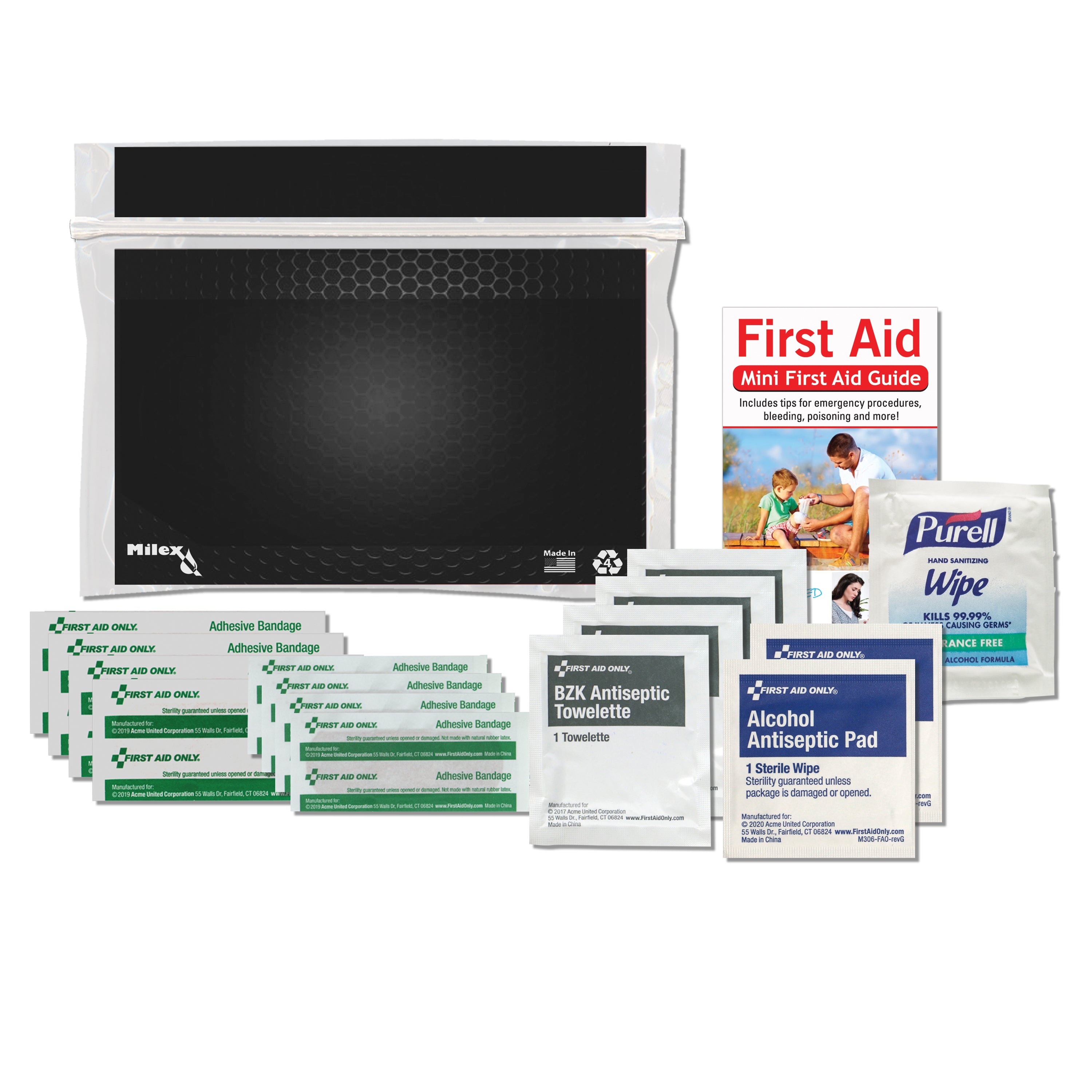 Personal First Aid Safety And Wellness Kit 8