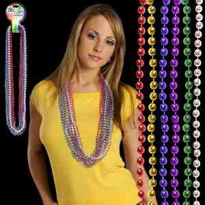 Multi Bead 7 MM 33" Necklace