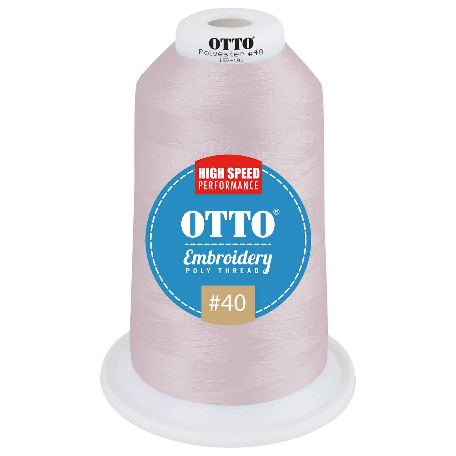 OTTO Embroidery Poly Thread #40 5,500 yd. King Cone 124