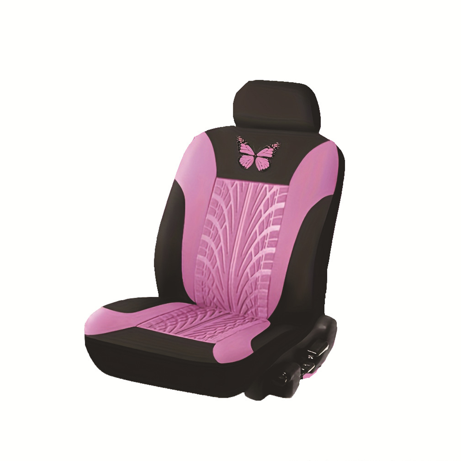 Full Set Fashion Butterfly Cloth Cushion Mat Car Seat Cover 11