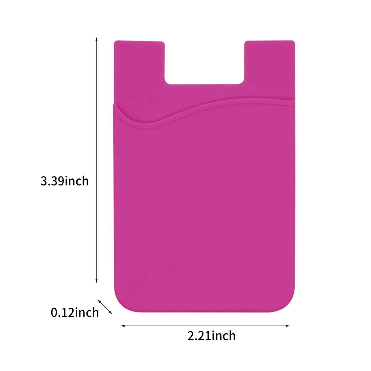 Flexible Silicone Card Pocket for Smartphones 9
