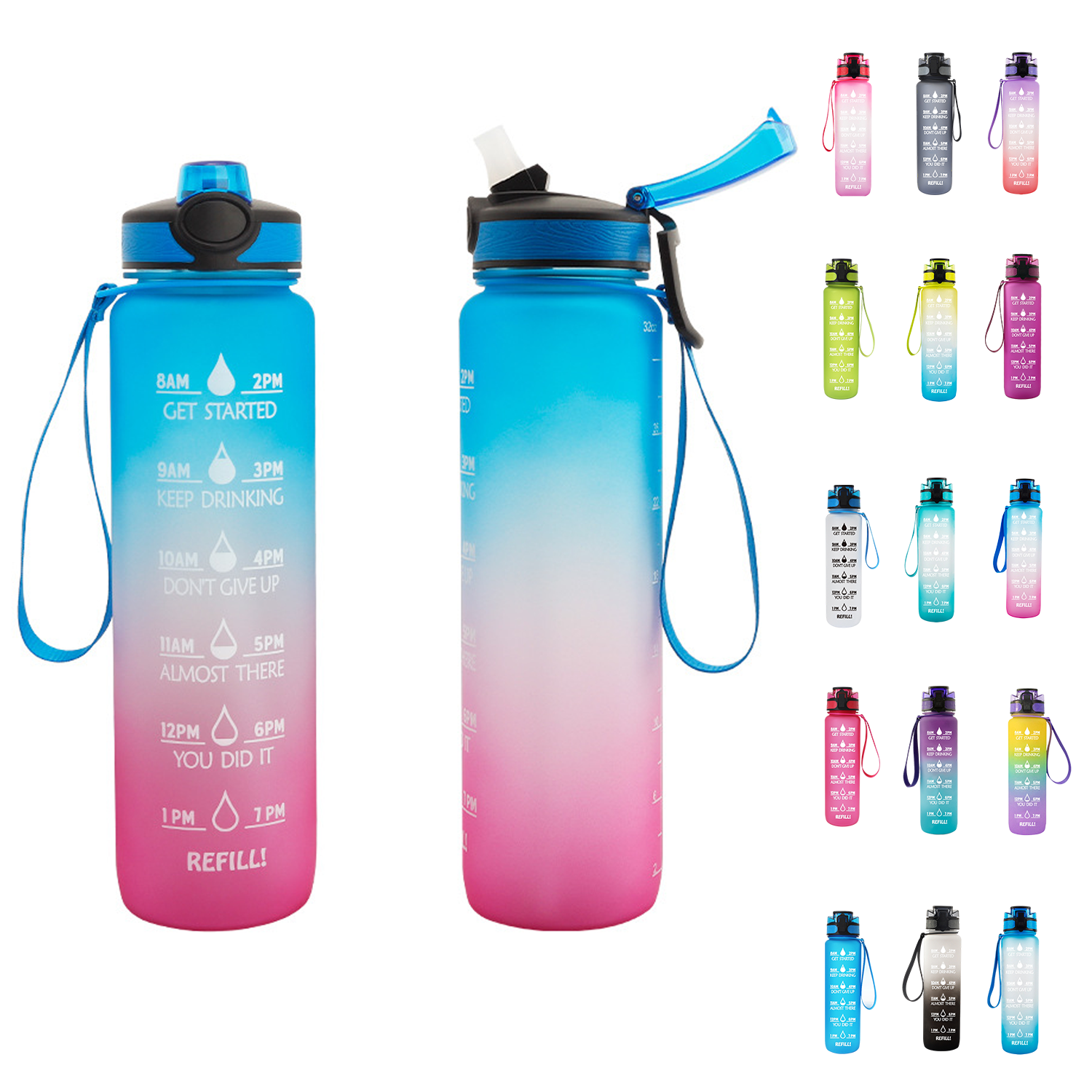 35 Oz Sports Water Bottle 2