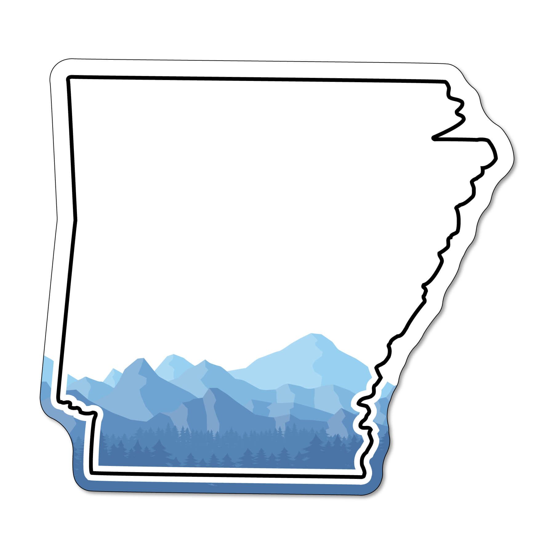 Arkansas NoteKeeper™ Magnet 20 Mil 6