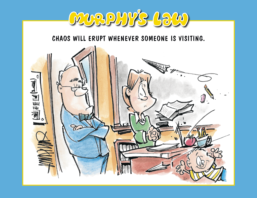 HotLine® Products Murphy's Law Appointment Calendar - Stapled