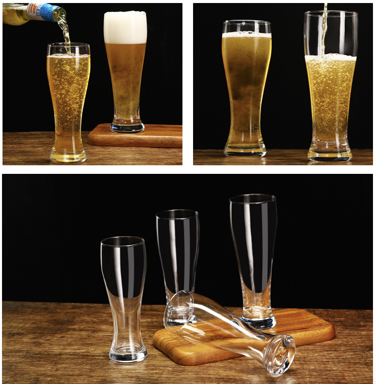 20oz Pilsner Beer Glasses 2