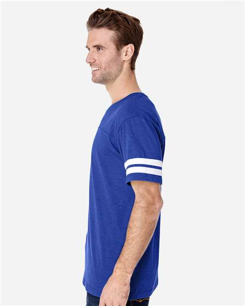 Unisex Football Fine Jersey Tee - 6937 57